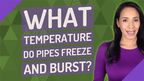 What temperature do pipes freeze. Things To Know About What temperature do pipes freeze. 